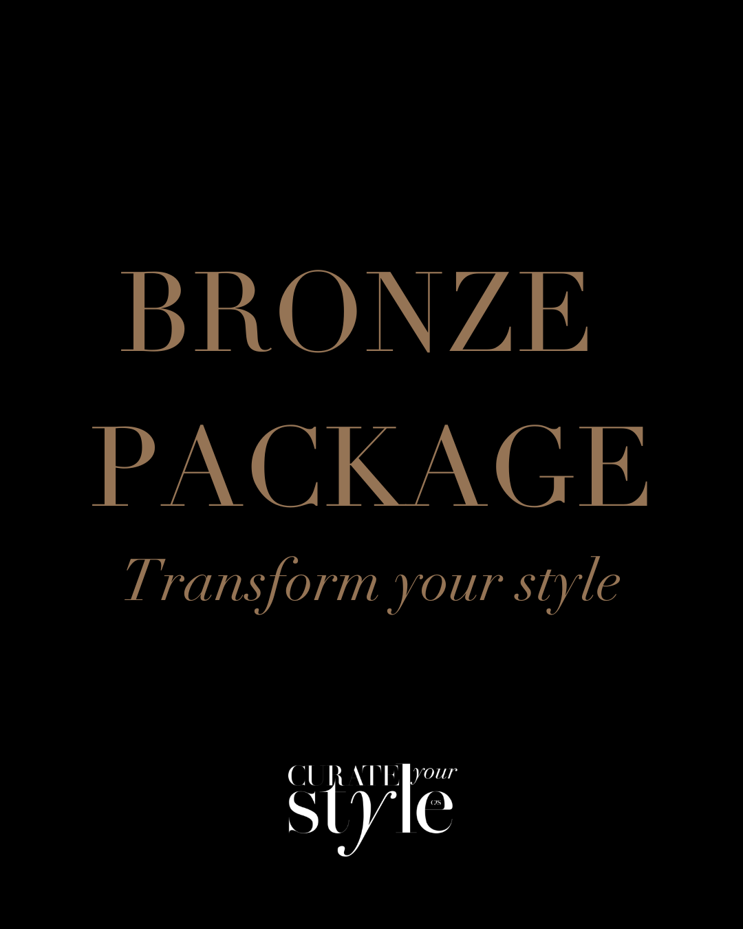 Colour analysis bronze package