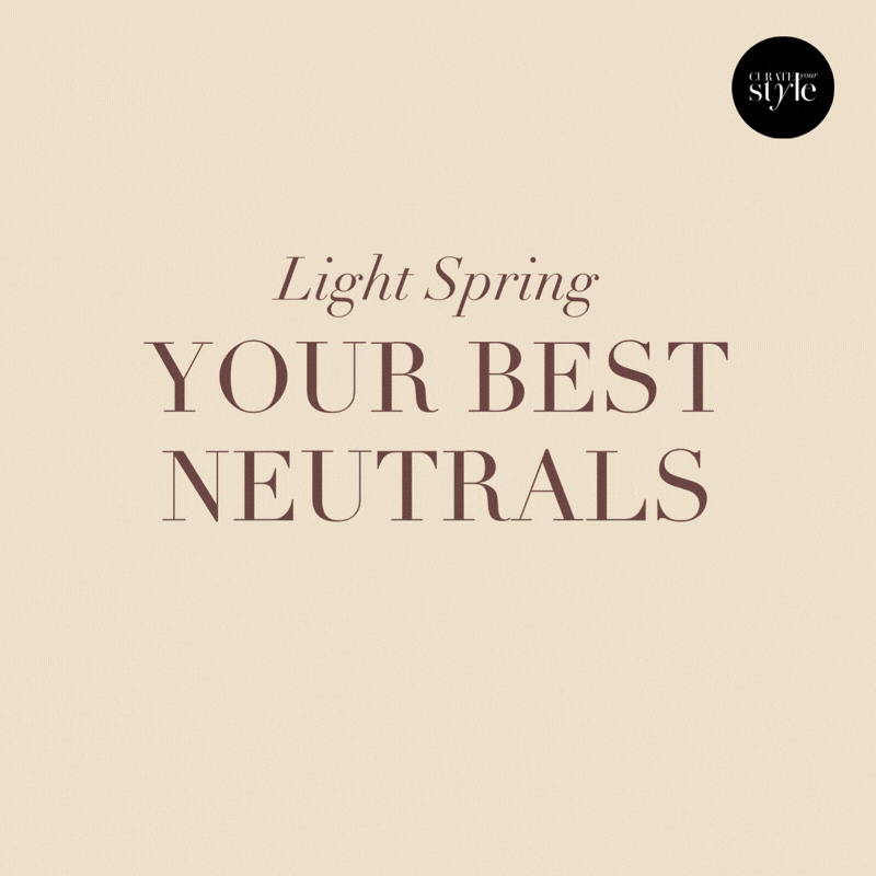 Light Spring Clothing Colors