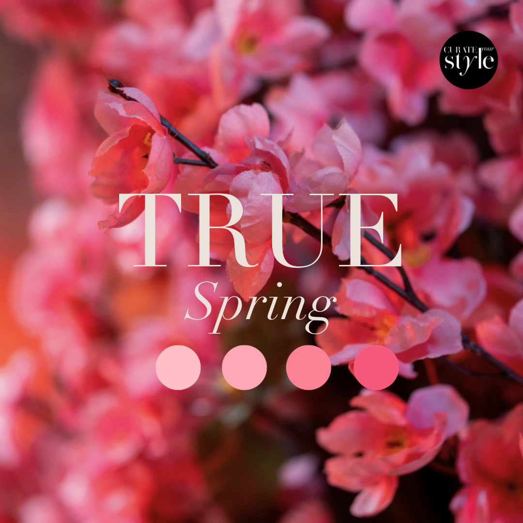 True Spring colour palette inspring by nature