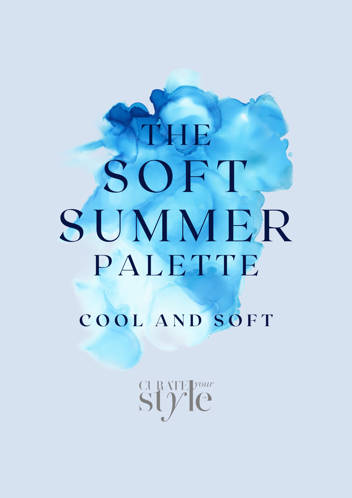 Soft summer seasonal Color palette analysis