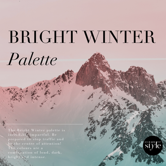 Bright Winter Color Palette (Clear Winter)