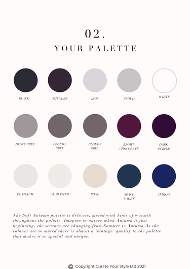 Personal Seasonal Color Analysis Online | Curate Your Style