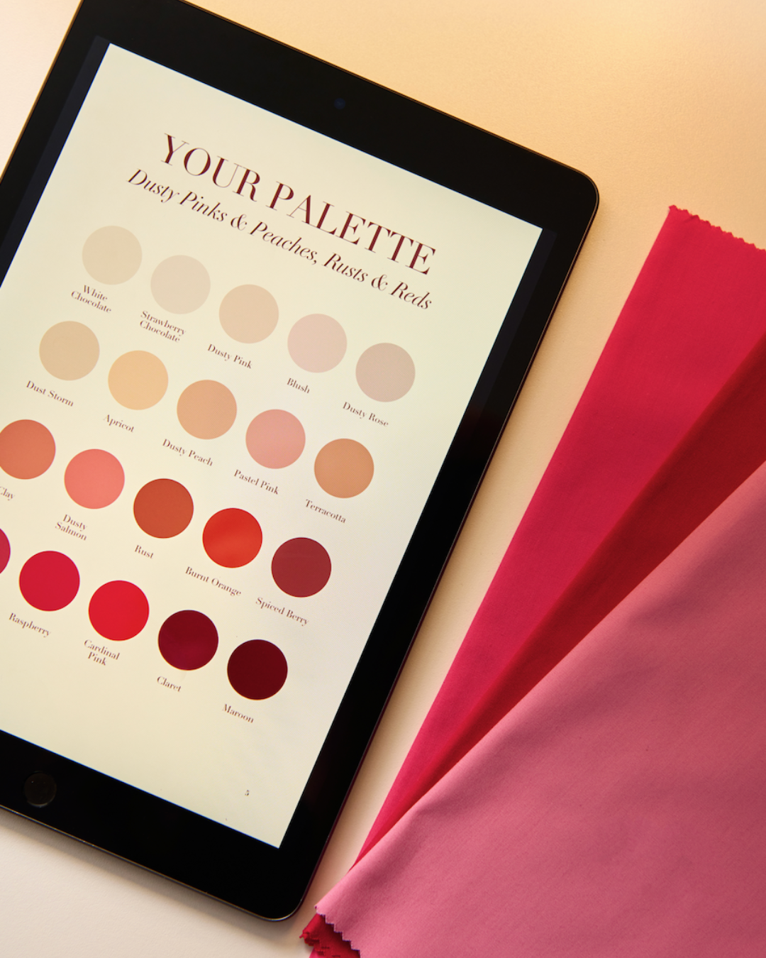 Curate Your Style Color Palette and Drapes for Color Analysis service