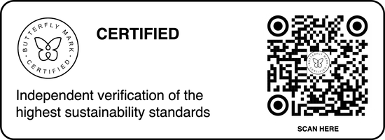 Butterfly Mark Certified by Positive Luxury