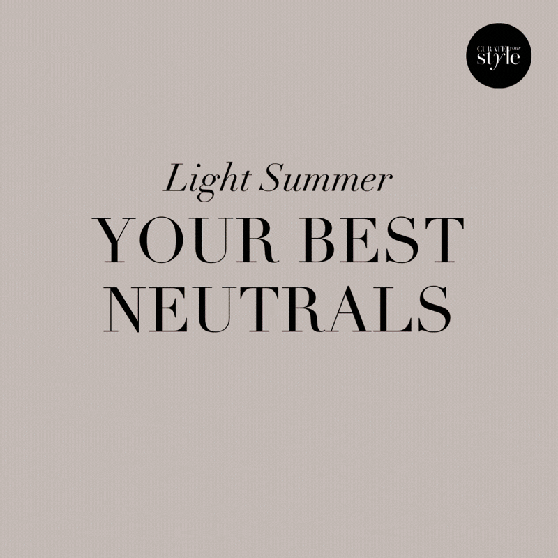 Light Summer clothing colours for your wardrobe