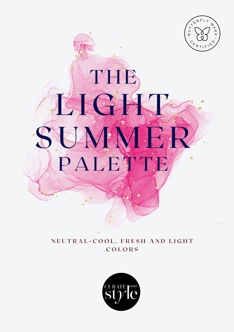 Light Summer Color Palette by Curate Your Style