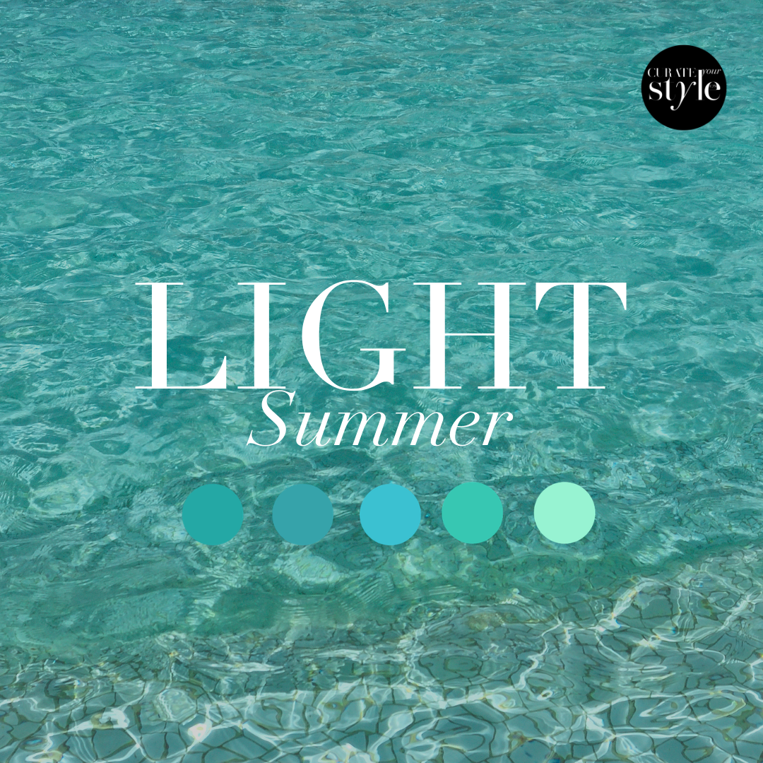 Light Summer Colour Palette Nature Inspiration