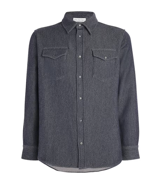 Cashmere Denim Overshirt