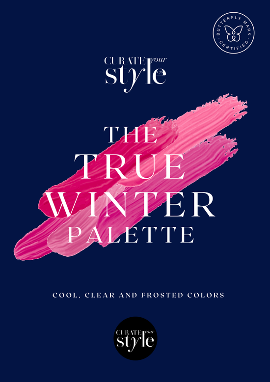 True Winter Color Palette by Curate Your Style